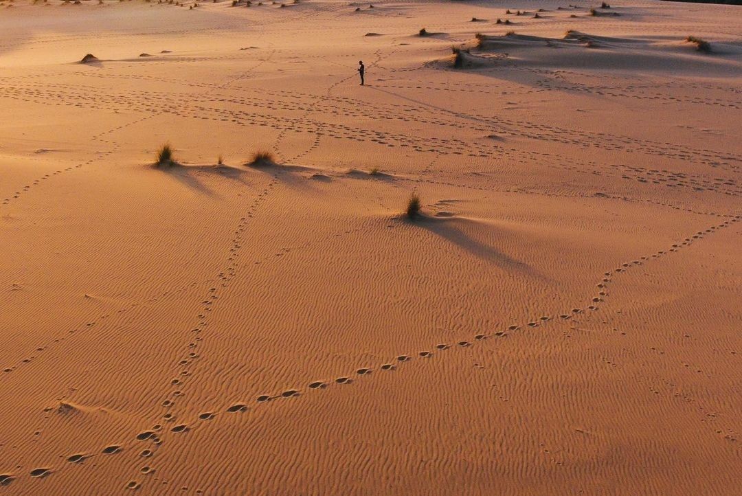 Orme sulle dune di Piscinas